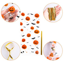 Load image into Gallery viewer, 150 Pcs Halloween Cellophane Bags Gift Bags Pasal 