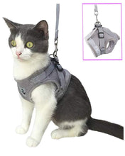 Load image into Gallery viewer, No Pull Cat Harness and Lead Set for Walking Vest Harnesses Pasal 