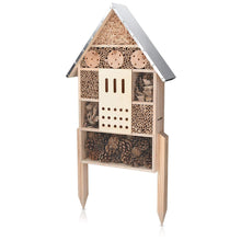 Load image into Gallery viewer, Garden Shelter Bamboo XL Wooden Insect Hotel Insect Hotels Pasal 
