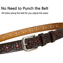 Load image into Gallery viewer, Womens Belt Pin Buckle Belt Belt Pasal 