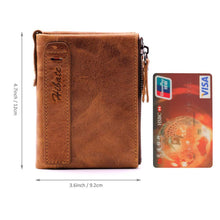 Load image into Gallery viewer, Men Leather Wallet Credit Card Holder Coin Pocket Purse Wallets Pasal 