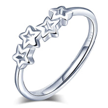 Load image into Gallery viewer, Sterling Silver Stars Stackable Rings Rings Pasal 
