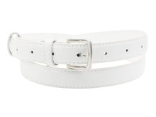 Load image into Gallery viewer, Womens Belt Skinny Leather Solid Color Pin Belt Pasal 