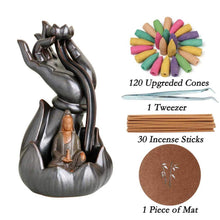 Load image into Gallery viewer, Backflow Incense Burner Incense Cone Sticks Holder Incense Holders Pasal 