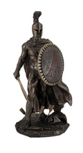 Load image into Gallery viewer, Spartan King Leonidas With Sword and Shield Bronzed Statue Statues Pasal 