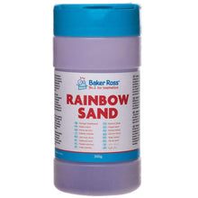 Load image into Gallery viewer, Baker Ross Rainbow Coloured Sand For Kids Arts and Crafts Projects Box of 8 Sand Art Pasal 
