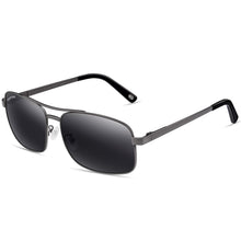 Load image into Gallery viewer, VEGOOS Mens Sunglasses Polarised Protection Retro Square Metal Frame Sunglasses Pasal 
