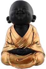 Load image into Gallery viewer, Rose Gold Painted Meditating Happy Baby Buddha - handmade items, shopping , gifts, souvenir