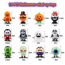 Load image into Gallery viewer, 12 Pcs Halloween Wind Up Toys Party Favours Pasal 