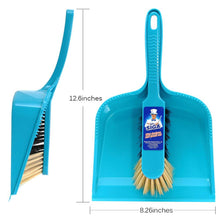 Load image into Gallery viewer, Dustpan and brush set Pack of 2 Blue and Grey Dustpan &amp; Brush Sets Pasal 
