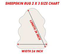 Load image into Gallery viewer, Rug Single Pelt Sheep Fur Outdoor Sheep Skin Area Rug Area Rugs Pasal 