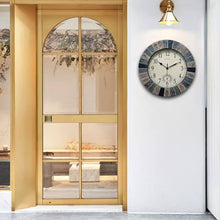 Load image into Gallery viewer, Large Outdoor Indoor Clock Waterproof 13 Inch Wall Clocks Pasal 
