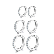 Load image into Gallery viewer, Silver Hoops Earrings for Women Earrings Pasal 