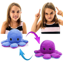 Load image into Gallery viewer, New Sunshine Octopus Reversible Plushie Soft Toy Double-Sided Gift Pasal 