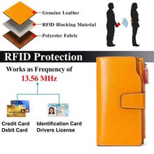 Load image into Gallery viewer, Ladies Purse Large Capacity Genuine Leather Womens Wallet Wallets Pasal 
