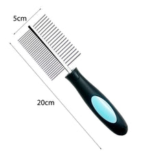 Load image into Gallery viewer, Dog and Cat Double Sided Grooming Comb Combs Pasal 