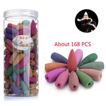 Load image into Gallery viewer, 168PCs Backflow Incense Cones Sandalwood Lavender Incense Pasal 
