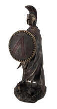 Load image into Gallery viewer, Spartan King Leonidas With Sword and Shield Bronzed Statue Statues Pasal 