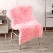 Load image into Gallery viewer, Fur Rug Soft Pink Fluffy carpet Area Rugs Pasal 