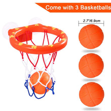 Load image into Gallery viewer, Bath Toy Fun Basketball Hoop &amp; Balls Set for Boys and Girls Kid Bath Toys Pasal 
