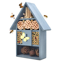 Load image into Gallery viewer, Wooden Insects Hotel Bee House Insect Hotels Pasal 