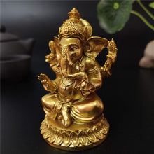 Load image into Gallery viewer, Gold Lord Ganesha Statues Statue Pasal 