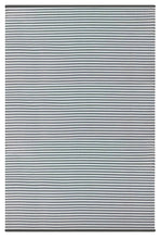 Load image into Gallery viewer, Green Decore Multi Stripes Outdoor Reversible Plastic Rugs Area Rugs Pasal 