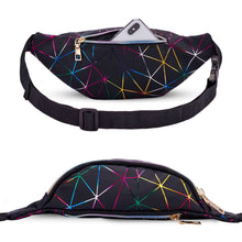 Load image into Gallery viewer, Holographic Fanny Packs for Women Waterproof Waist Packs - handmade items, shopping , gifts, souvenir