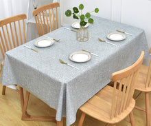 Load image into Gallery viewer, Table Cloth Wipeable Plastic Tablecloth for Rectangle Table Tablecloths Pasal 