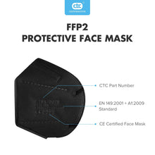 Load image into Gallery viewer, KN95 Face Mask 5 Layer Protective Cup Masks Pasal 