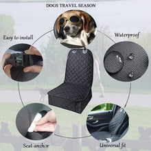 Load image into Gallery viewer, Dog Car Seat with Pet Seat Belt Seat Covers Pasal 