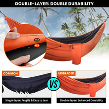 Load image into Gallery viewer, Double Layers Camping Hammock German Hammocks &amp; Loungers Pasal 