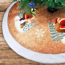 Load image into Gallery viewer, Double Layers Handicraft Xmas Tree Skirt Christmas Party Home Decor - handmade items, shopping , gifts, souvenir