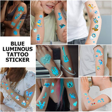 Load image into Gallery viewer, 32 sheets Luminous Temporary Tattoos for Kids Temporary Tattoos Pasal 