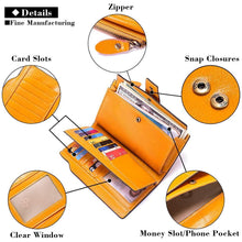 Load image into Gallery viewer, Ladies Purse Large Capacity Genuine Leather Womens Wallet Wallets Pasal 
