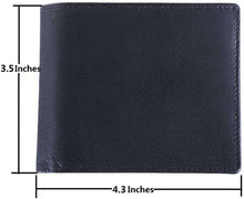 Load image into Gallery viewer, RFID Blocking Genuine Leather Wallet for Men Travel Credit Card Wallets - handmade items, shopping , gifts, souvenir
