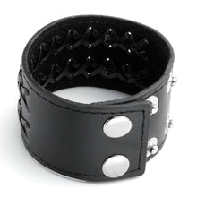 Load image into Gallery viewer, Unisex Black Metal Spike Studded Punk Rock Bracelets Pasal 
