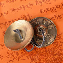 Load image into Gallery viewer, Hand Tuned to Key of Tingsha Tibetan Bell Bell Pasal 
