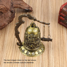 Load image into Gallery viewer, Bronze Dragon Lock Bell Bell Pasal 