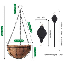 Load image into Gallery viewer, Metal Hanging Planter Basket Hanging Planters &amp; Baskets Pasal 