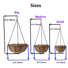 Load image into Gallery viewer, Home and Outdoors Silk Chain Hanging Basket Flowerpot Flowers Artificial Flowers Pasal 