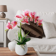 Load image into Gallery viewer, Orchid Flowers Fake Flowers Pink Orchids Plants For Home Decor Artificial Flowers Pasal 