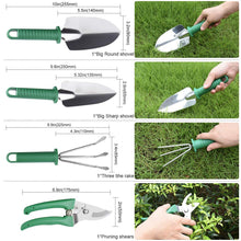 Load image into Gallery viewer, Gardening Tools Set 10 Pieces Stainless Steel Tool Sets Pasal 