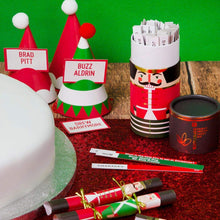 Load image into Gallery viewer, Talking Tables Christmas Entertainment Mini Party Hats Cake Decorations Pasal 