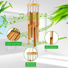 Load image into Gallery viewer, Bamboo Wind Chimes Memorial Gifts Chimes Pasal 