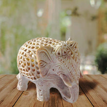 Load image into Gallery viewer, Lifespace Nested White Elephant Figurines Handmade Figurines Pasal 