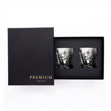 Load image into Gallery viewer, Premium Code Whiskey Glass Set of 2 Tumblers Pasal 