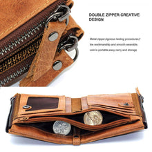 Load image into Gallery viewer, Men Leather Wallet Credit Card Holder Coin Pocket Purse Wallets Pasal 