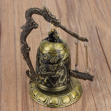 Load image into Gallery viewer, Bronze Dragon Lock Bell Bell Pasal 
