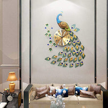 Load image into Gallery viewer, Peacock wall clock Wall Clocks Pasal 